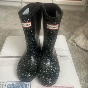Unisex Original Kids First Classic Glitter Rain Boots Toddler, Little Kid 10/11